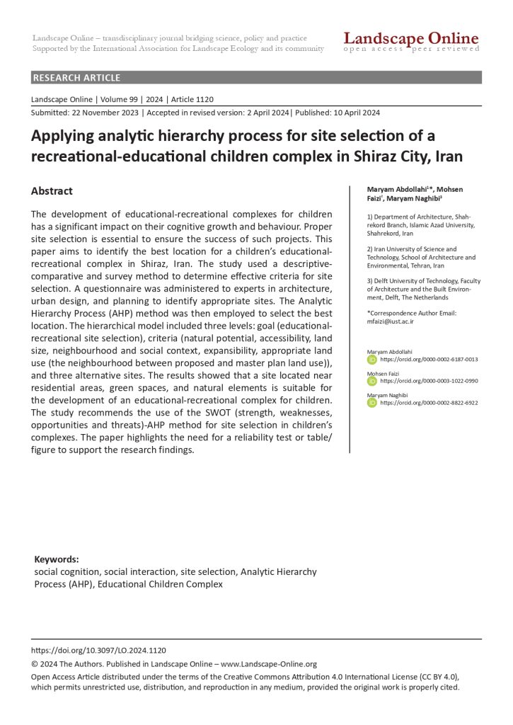 Rethinking small vacant lands in urban resilience